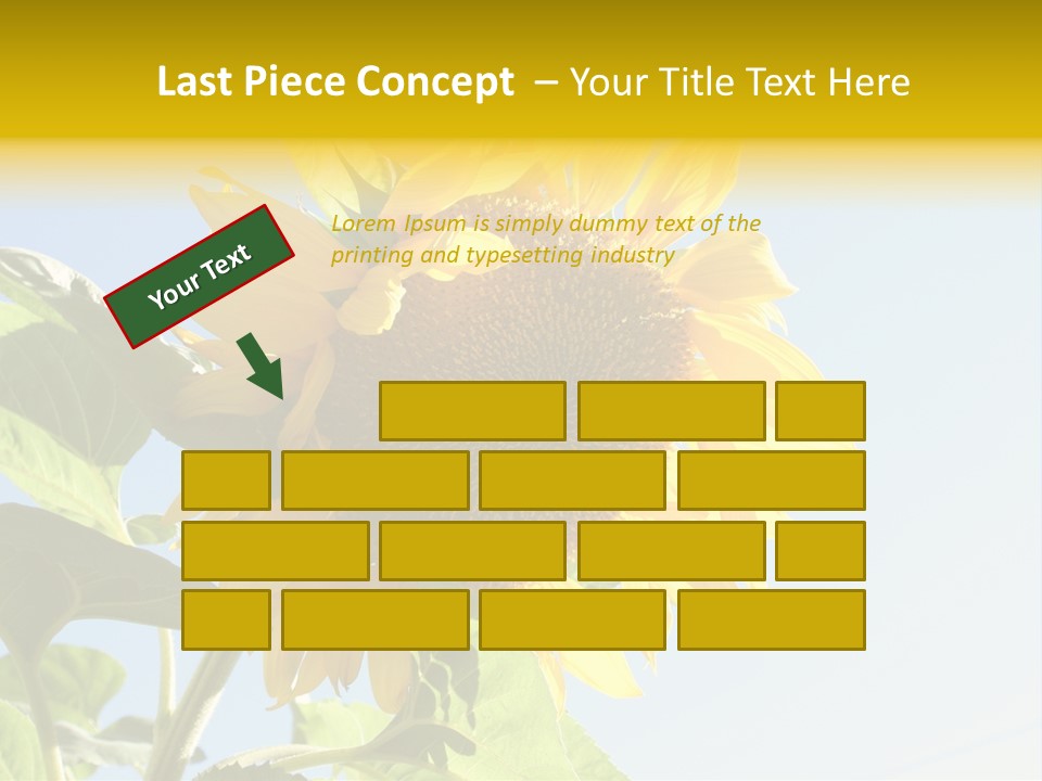 Sunflower PowerPoint Template