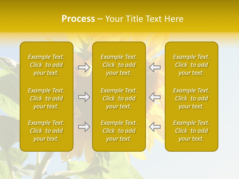 Sunflower PowerPoint Template