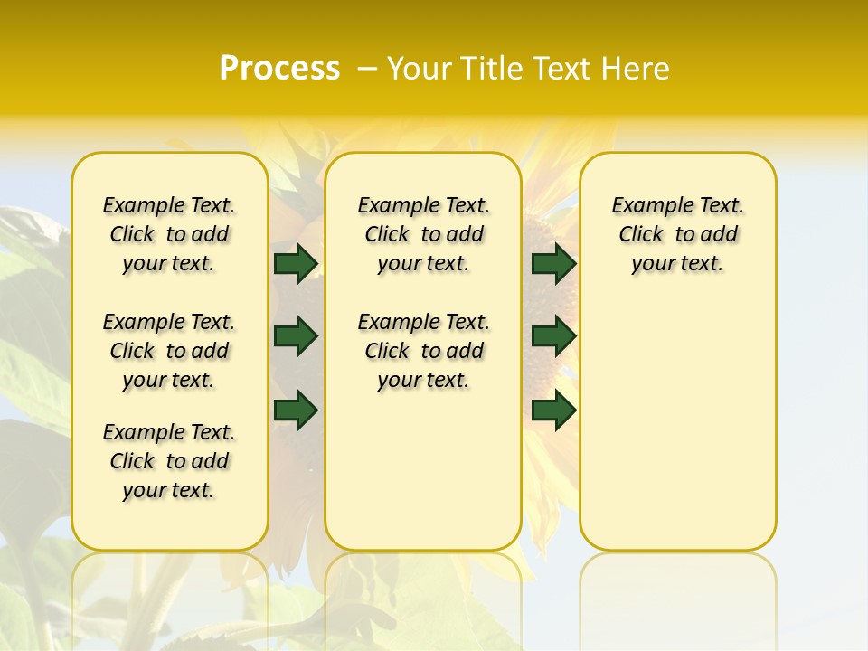 Sunflower PowerPoint Template