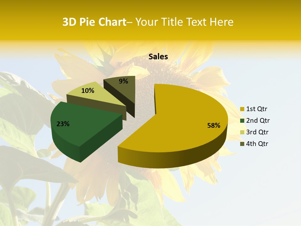 Sunflower PowerPoint Template