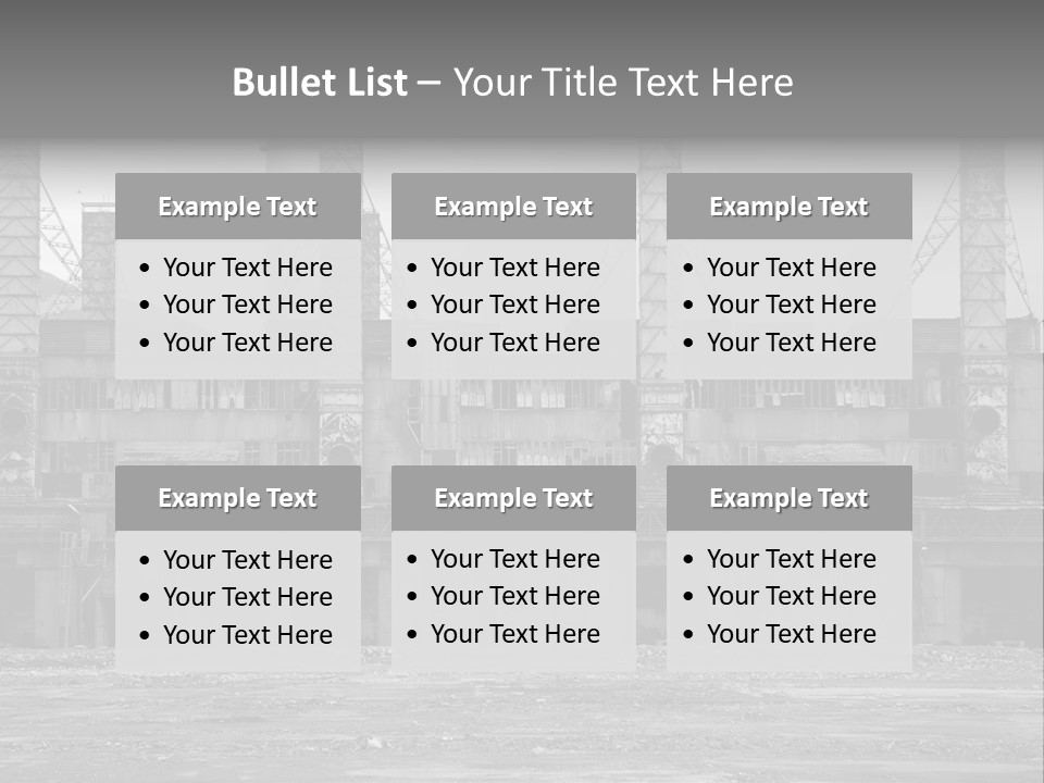 Old Factory PowerPoint Template