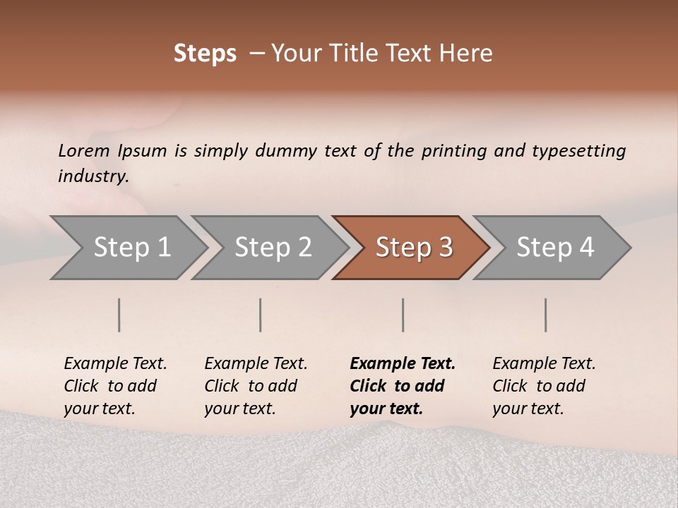 Massage PowerPoint Template
