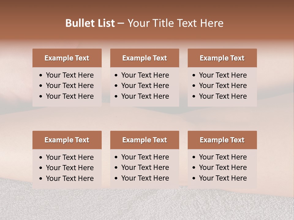 Massage PowerPoint Template
