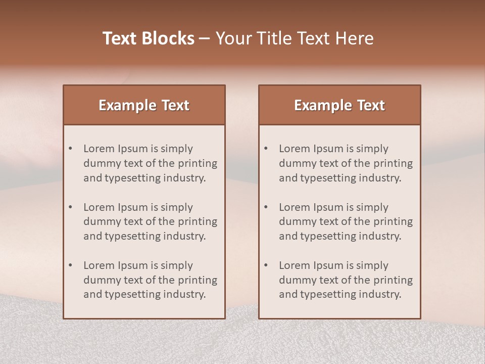 Massage PowerPoint Template