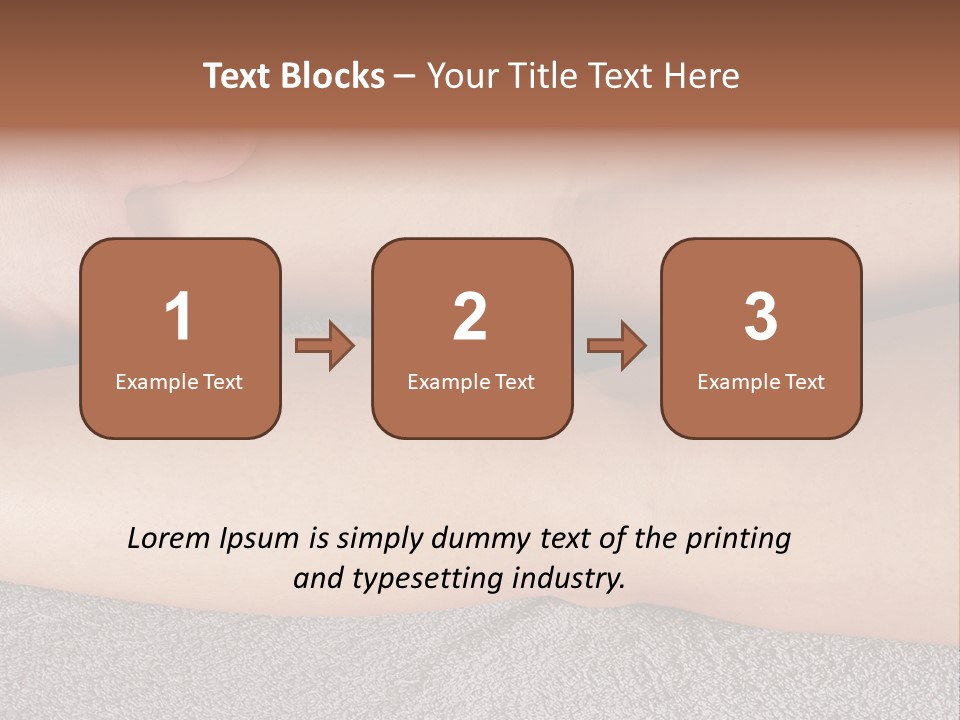 Massage PowerPoint Template