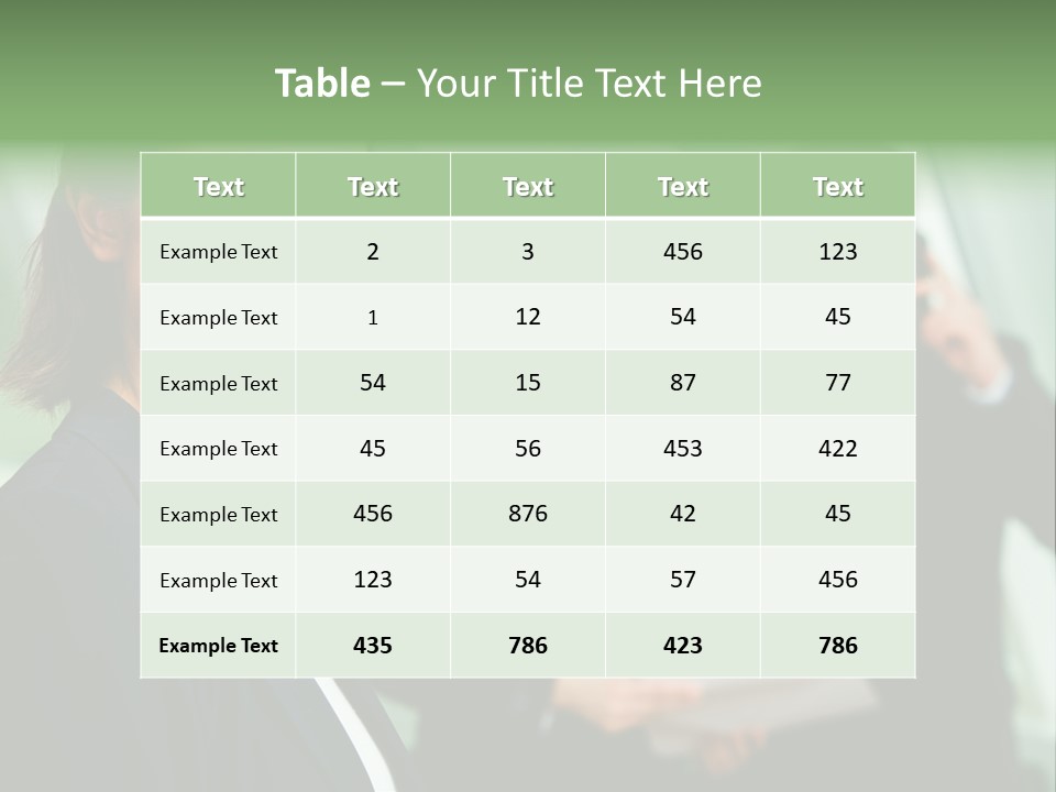 Face Of Pretty Professional With Charming Smile On The Background Of Colleagues PowerPoint Template