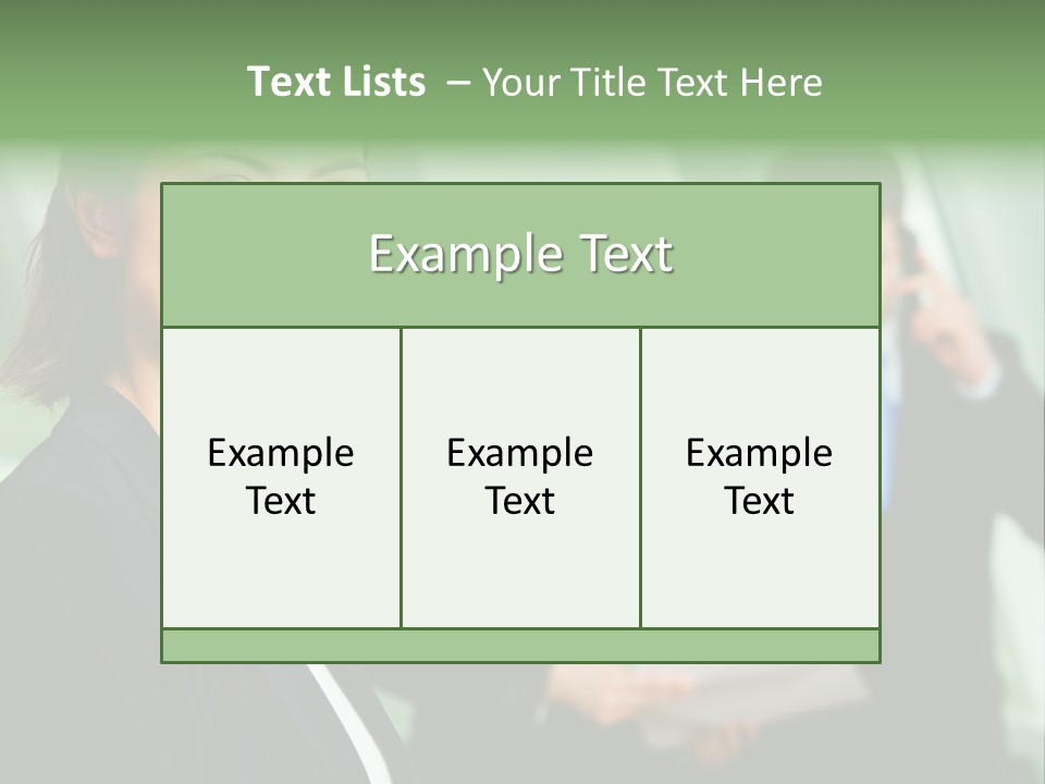 Face Of Pretty Professional With Charming Smile On The Background Of Colleagues PowerPoint Template