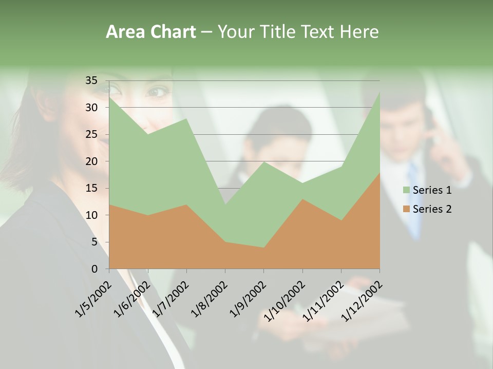 Face Of Pretty Professional With Charming Smile On The Background Of Colleagues PowerPoint Template