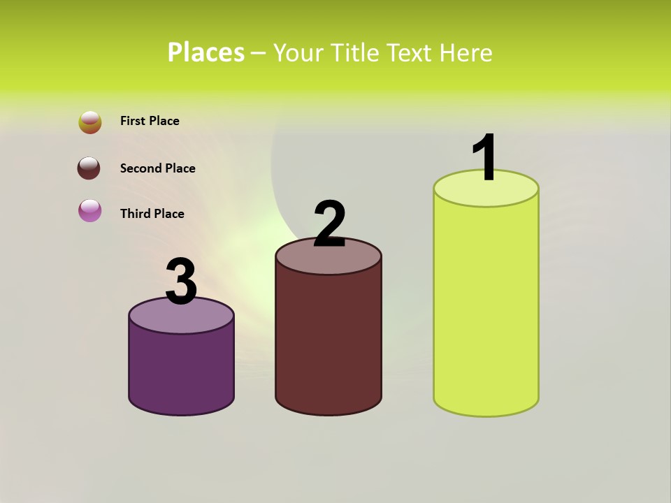 Twisted Spiral Leaf PowerPoint Template