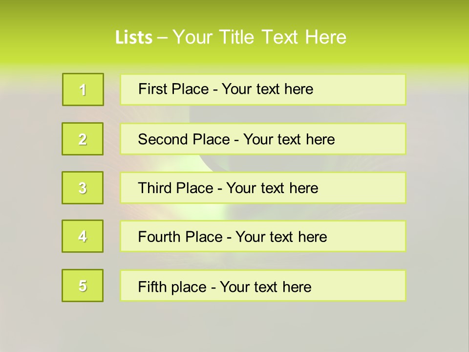 Twisted Spiral Leaf PowerPoint Template