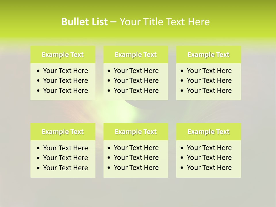 Twisted Spiral Leaf PowerPoint Template