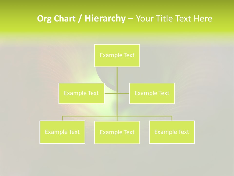 Twisted Spiral Leaf PowerPoint Template