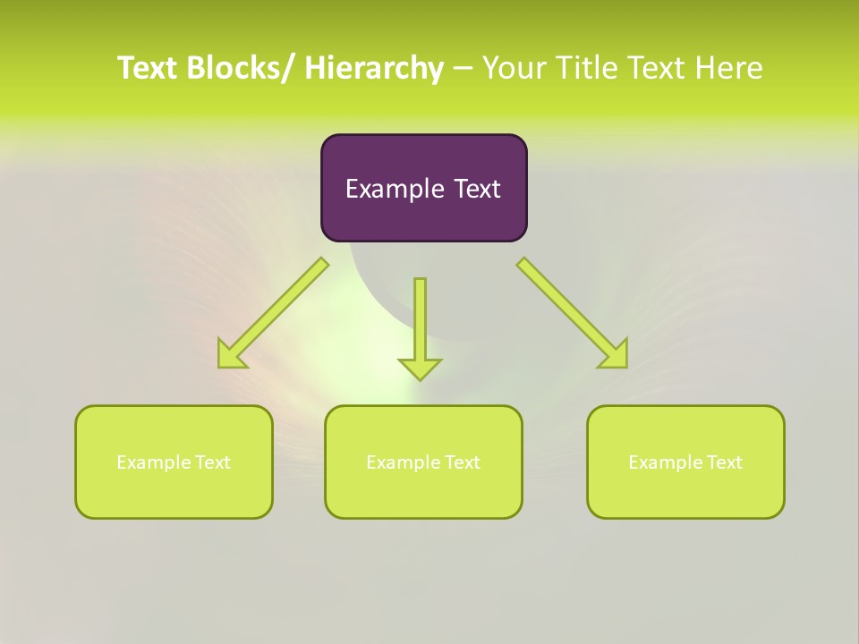 Twisted Spiral Leaf PowerPoint Template