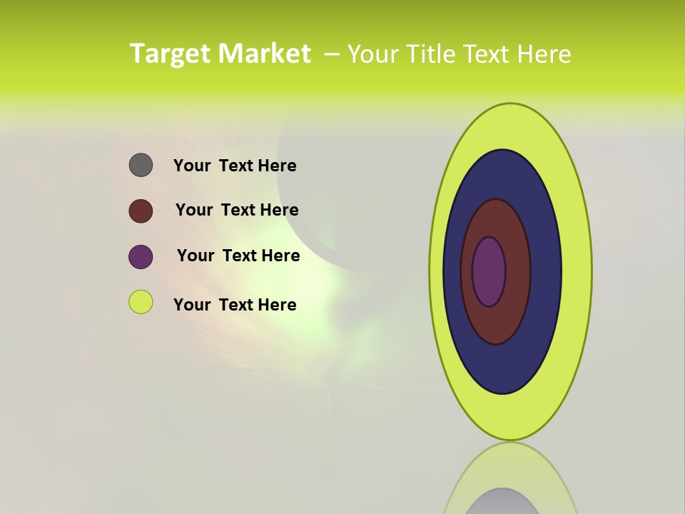 Twisted Spiral Leaf PowerPoint Template