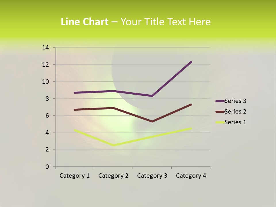 Twisted Spiral Leaf PowerPoint Template