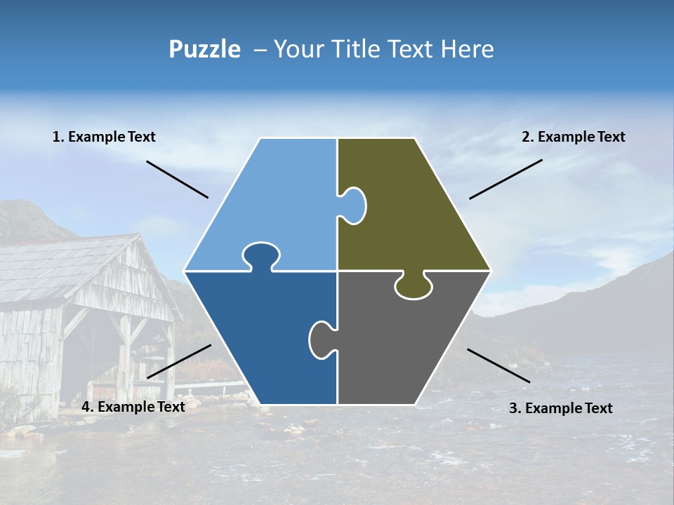 Cradle Mountain, Tasmania PowerPoint Template