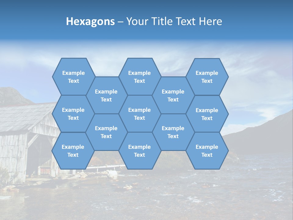 Cradle Mountain, Tasmania PowerPoint Template