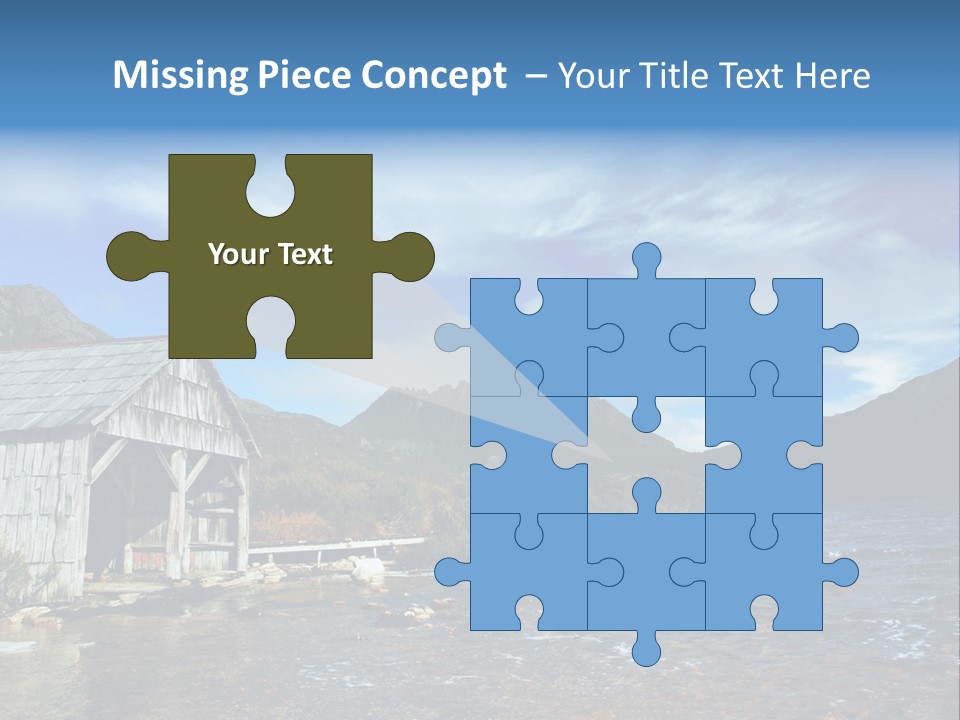 Cradle Mountain, Tasmania PowerPoint Template