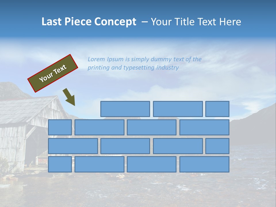 Cradle Mountain, Tasmania PowerPoint Template