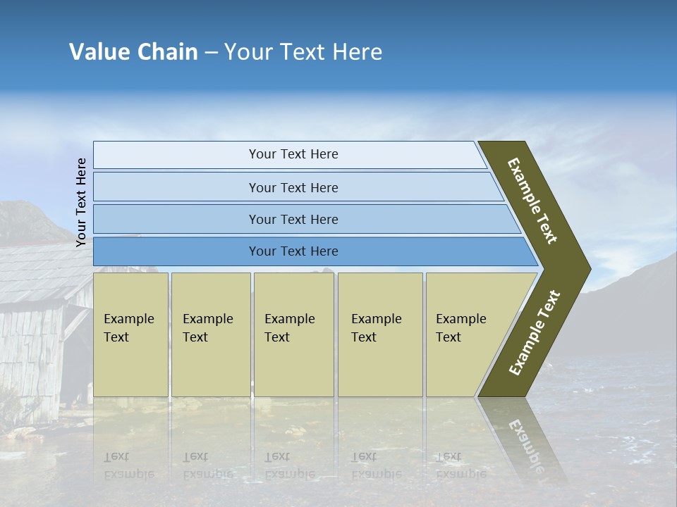Cradle Mountain, Tasmania PowerPoint Template
