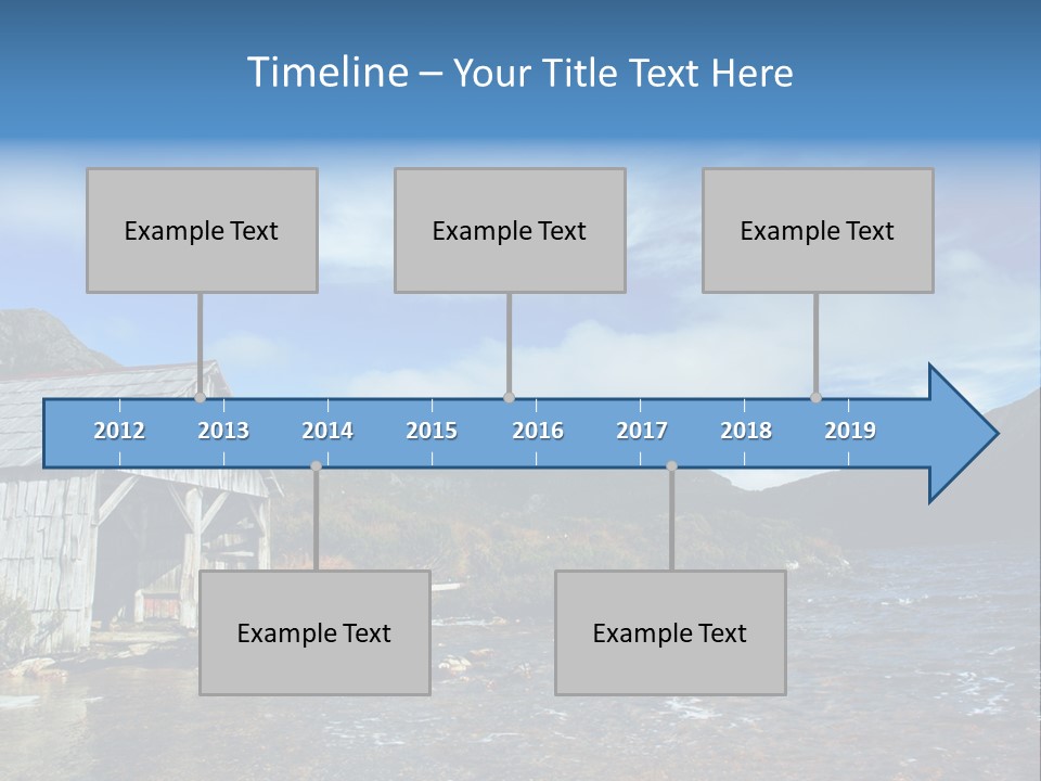 Cradle Mountain, Tasmania PowerPoint Template