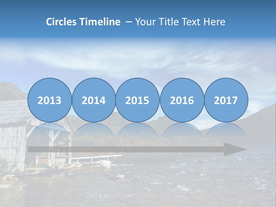 Cradle Mountain, Tasmania PowerPoint Template