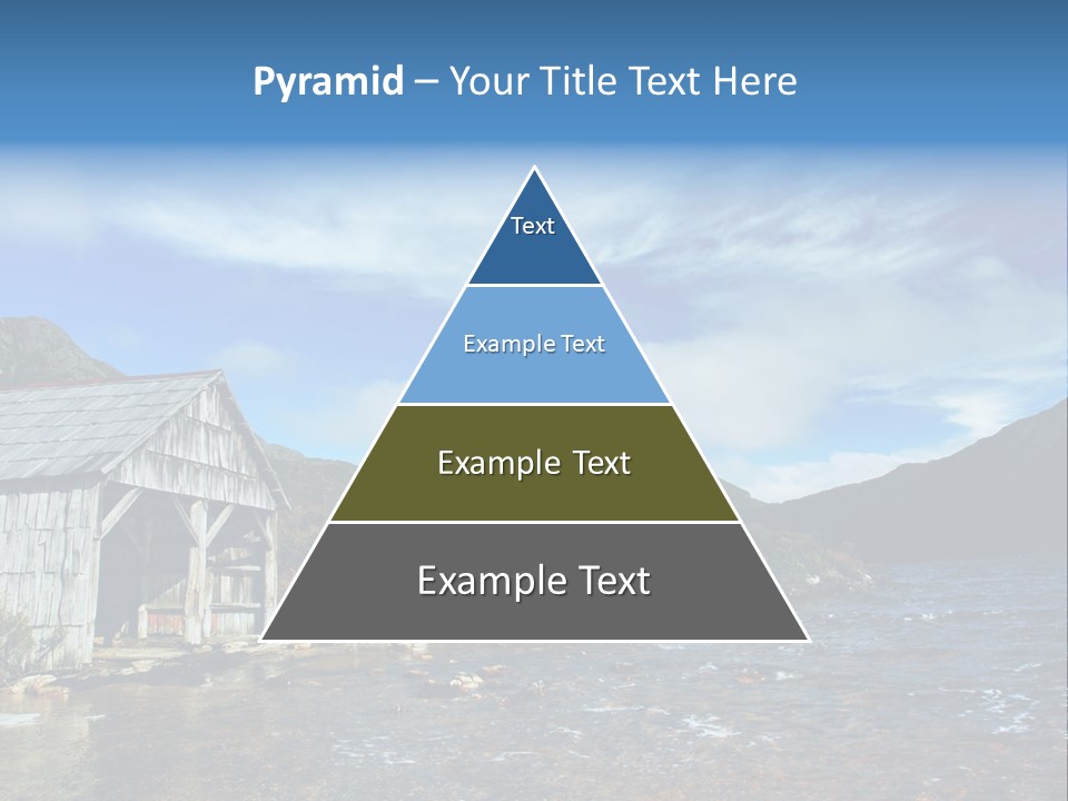 Cradle Mountain, Tasmania PowerPoint Template