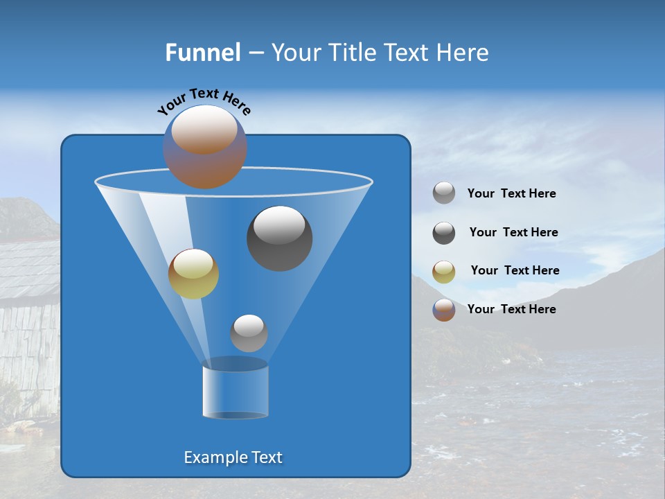 Cradle Mountain, Tasmania PowerPoint Template