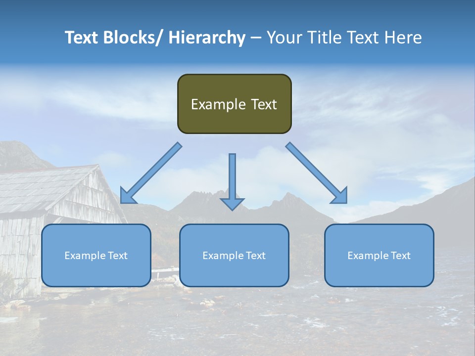 Cradle Mountain, Tasmania PowerPoint Template