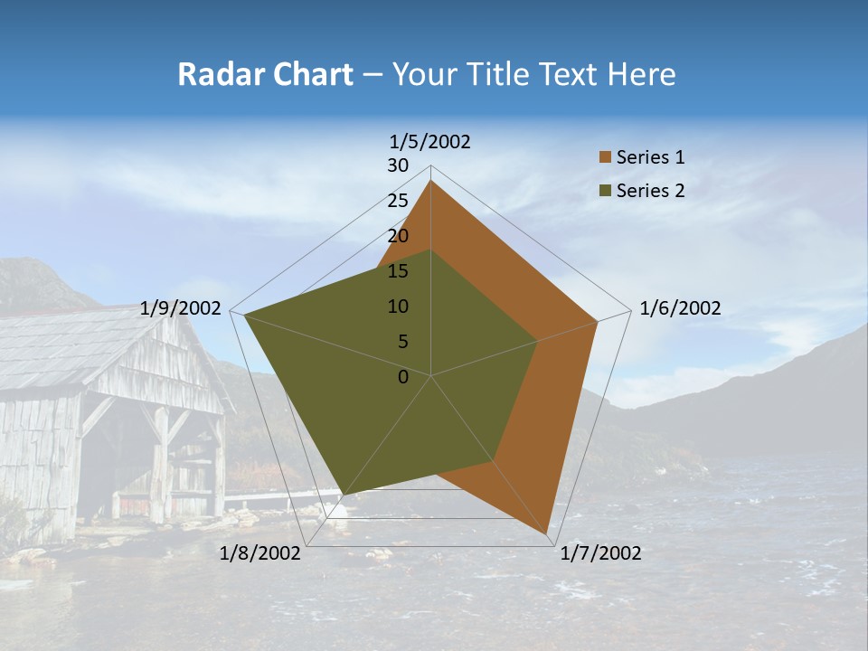 Cradle Mountain, Tasmania PowerPoint Template