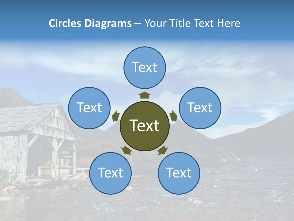 Cradle Mountain, Tasmania PowerPoint Template