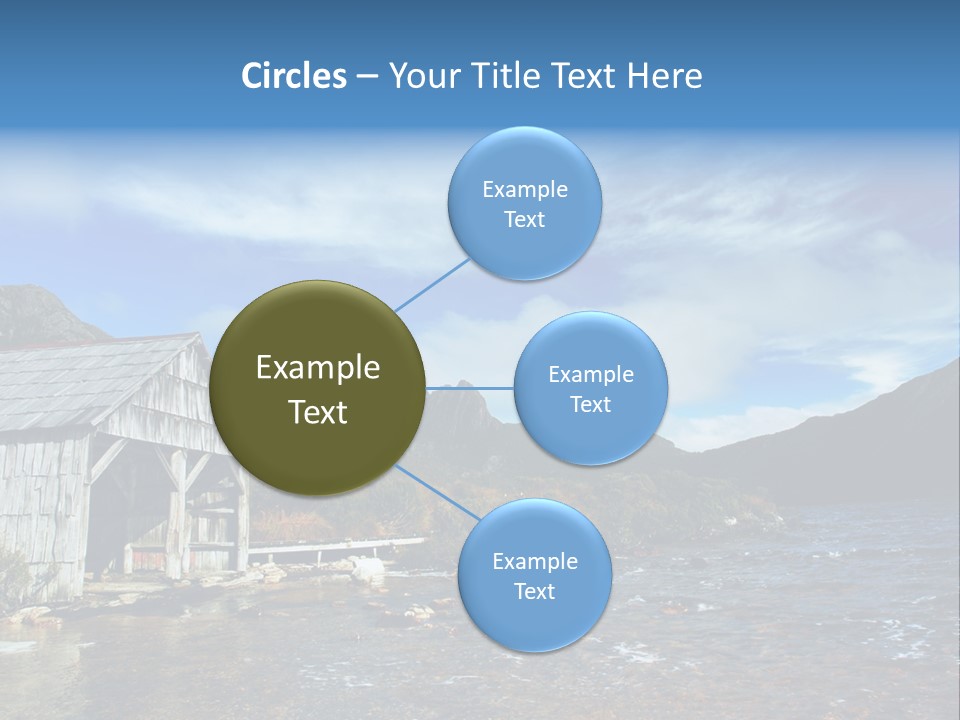 Cradle Mountain, Tasmania PowerPoint Template