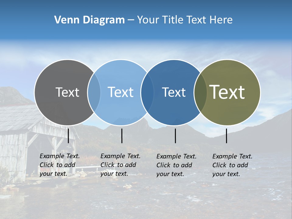 Cradle Mountain, Tasmania PowerPoint Template