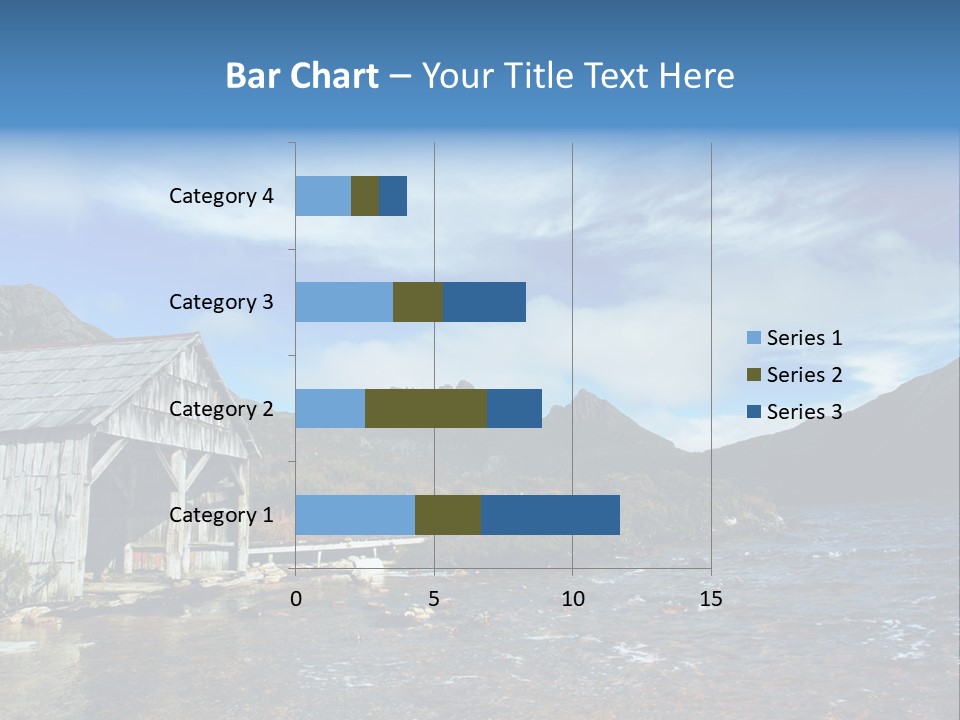 Cradle Mountain, Tasmania PowerPoint Template