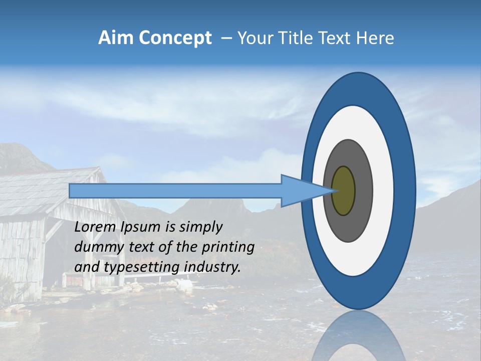 Cradle Mountain, Tasmania PowerPoint Template