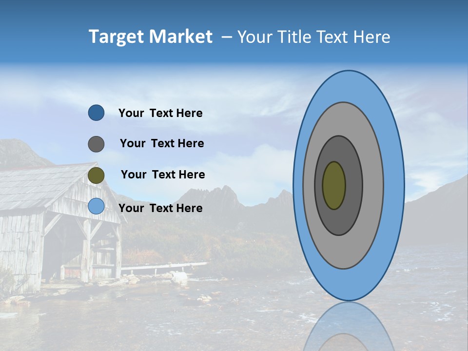 Cradle Mountain, Tasmania PowerPoint Template