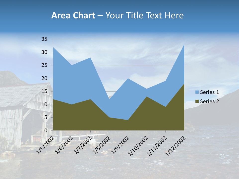Cradle Mountain, Tasmania PowerPoint Template
