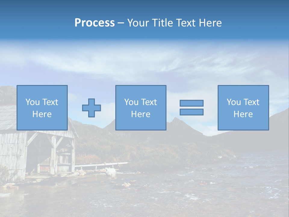 Cradle Mountain, Tasmania PowerPoint Template