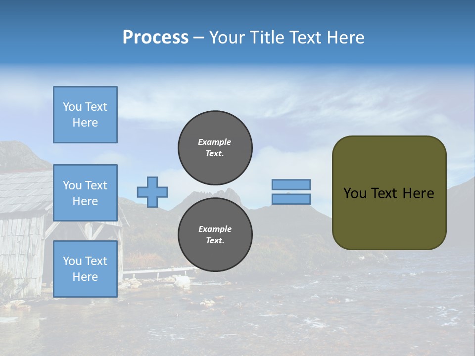 Cradle Mountain, Tasmania PowerPoint Template