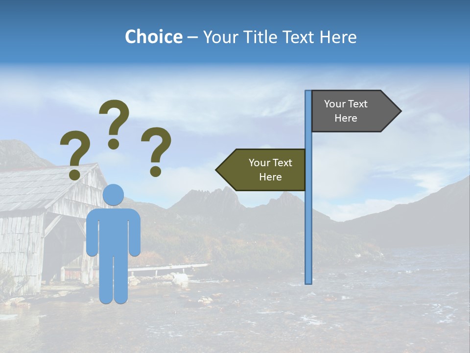 Cradle Mountain, Tasmania PowerPoint Template