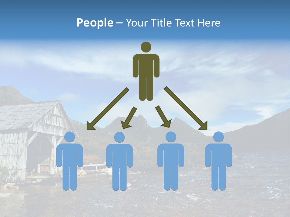 Cradle Mountain, Tasmania PowerPoint Template