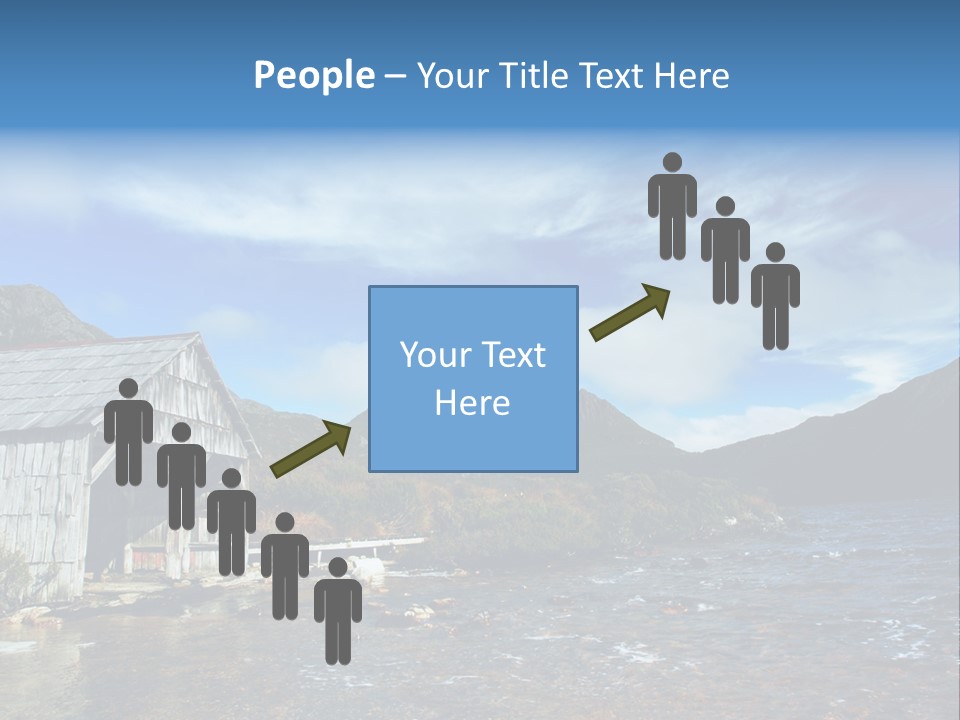 Cradle Mountain, Tasmania PowerPoint Template
