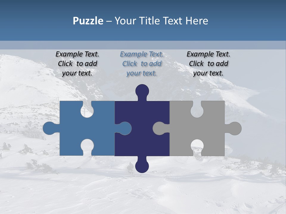 Skalnate Pleso And Lomnicky Stit PowerPoint Template