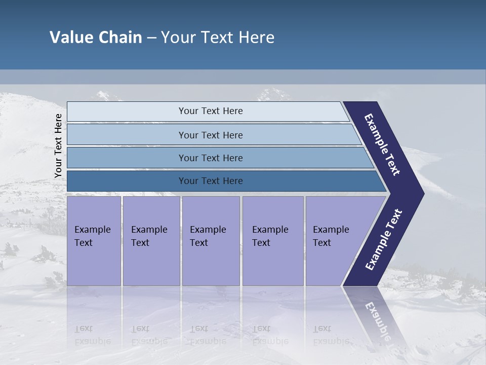 Skalnate Pleso And Lomnicky Stit PowerPoint Template