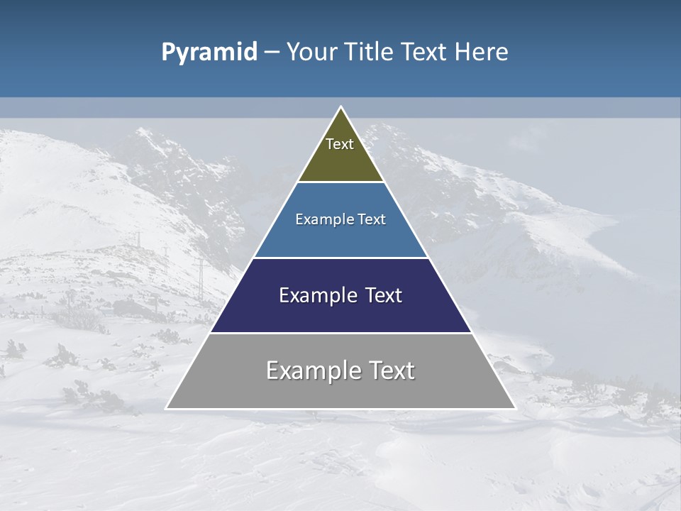 Skalnate Pleso And Lomnicky Stit PowerPoint Template