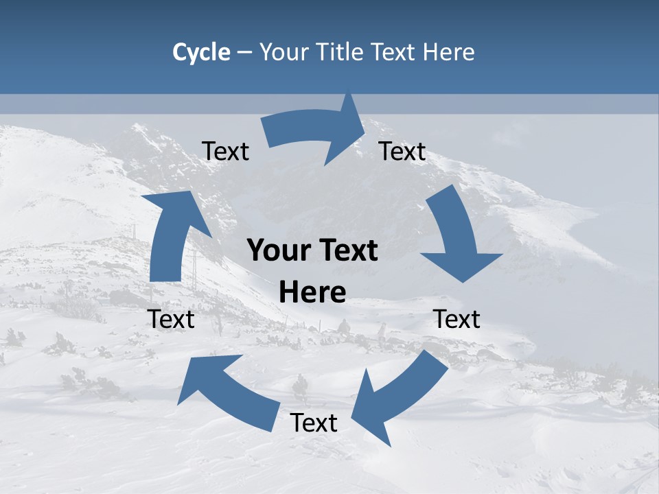 Skalnate Pleso And Lomnicky Stit PowerPoint Template
