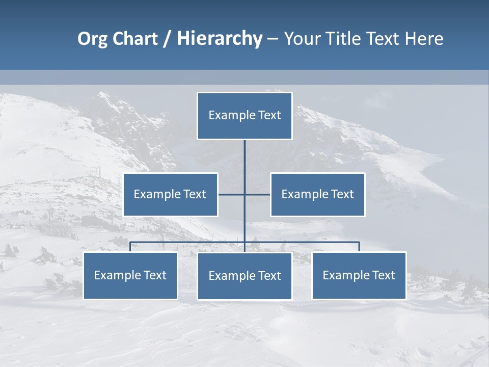 Skalnate Pleso And Lomnicky Stit PowerPoint Template