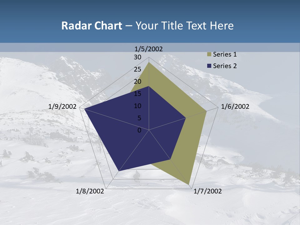 Skalnate Pleso And Lomnicky Stit PowerPoint Template