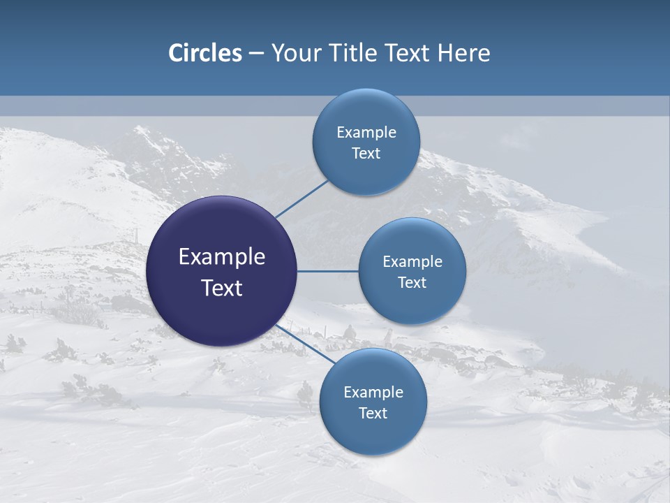 Skalnate Pleso And Lomnicky Stit PowerPoint Template