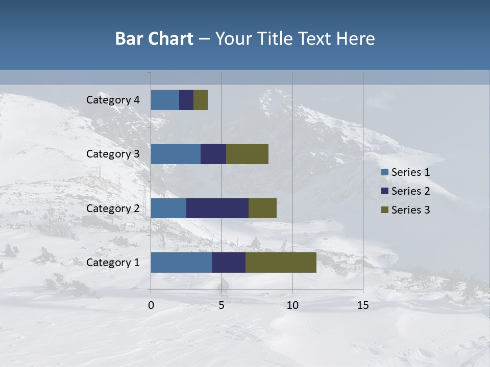 Skalnate Pleso And Lomnicky Stit PowerPoint Template